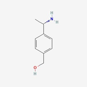 molecular formula C9H13NO B2714097 (S)-(4-(1-氨基乙基)苯基)甲醇 CAS No. 1213446-52-6