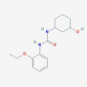molecular formula C15H22N2O3 B2714161 1-(2-Ethoxyphenyl)-3-(3-hydroxycyclohexyl)urea CAS No. 1396793-98-8