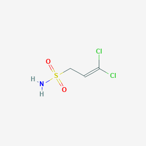 molecular formula C3H5Cl2NO2S B2714262 3,3-二氯丙-2-烯-1-磺酰胺 CAS No. 29671-77-0