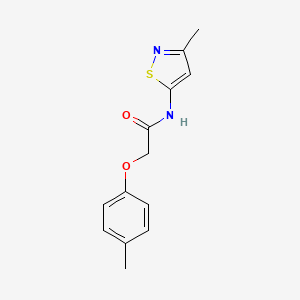 molecular formula C13H14N2O2S B2714387 N-(3-methylisothiazol-5-yl)-2-(p-tolyloxy)acetamide CAS No. 1235225-71-4