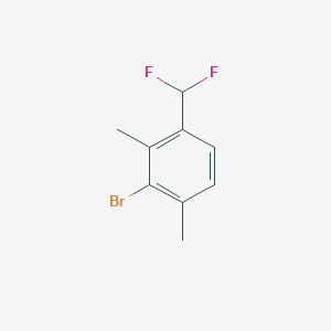 3-Bromo-1-(difluoromethyl)-2,4-dimethylbenzene