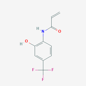 N-[2-hydroxy-4-(trifluoromethyl)phenyl]prop-2-enamide