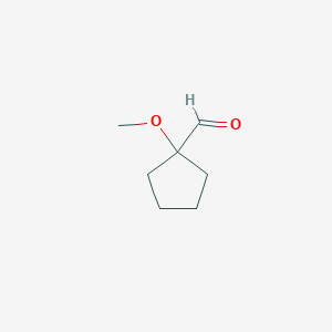 1-Methoxycyclopentane-1-carbaldehyde