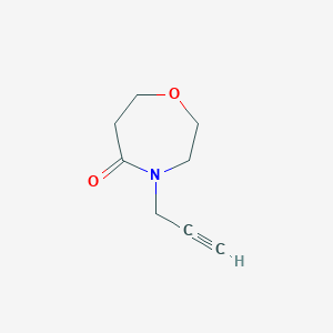 4-Prop-2-ynyl-1,4-oxazepan-5-one