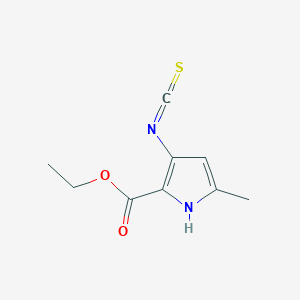 ethyl 3-isothiocyanato-5-methyl-1H-pyrrole-2-carboxylate