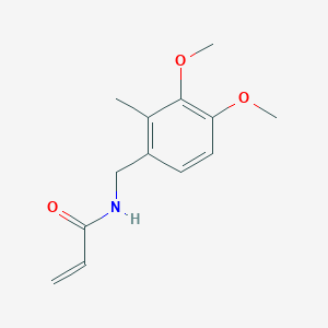 N-[(3,4-Dimethoxy-2-methylphenyl)methyl]prop-2-enamide