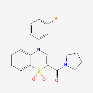 N-(2,4-dimethoxyphenyl)-6-isopropyl-2-methylimidazo[2,1-b][1,3]thiazole-5-sulfonamide
