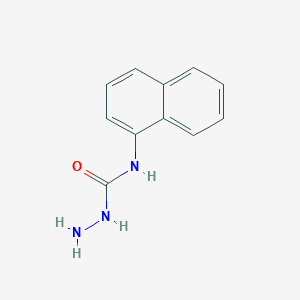 molecular formula C11H11N3O B2714809 3-Amino-1-(naphthalen-1-YL)urea CAS No. 74099-08-4