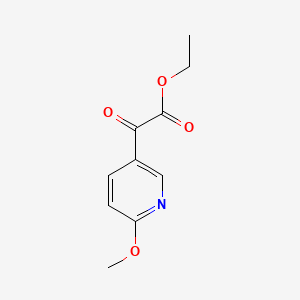 Ethyl 2-(6-Methoxy-3-pyridyl)-2-oxoacetate