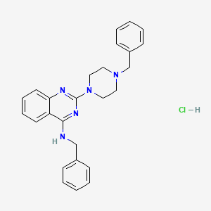 N-benzyl-2-(4-benzylpiperazin-1-yl)quinazolin-4-amine Hydrochloride