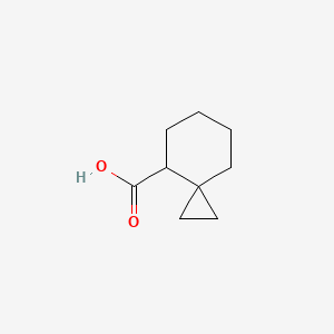 molecular formula C9H14O2 B2714931 螺[2.5]辛烷-8-甲酸 CAS No. 83115-72-4