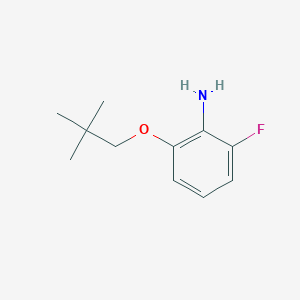 2-Fluoro-6-(neopentyloxy)aniline