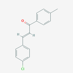 molecular formula C16H13ClO B271496 3-(4-Chlorophenyl)-1-(4-methylphenyl)prop-2-en-1-one 