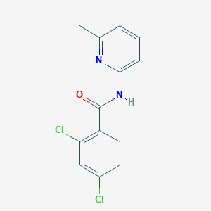2,4-dichloro-N-(6-methylpyridin-2-yl)benzamide