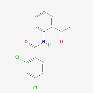 N-(2-acetylphenyl)-2,4-dichlorobenzamide