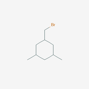 molecular formula C9H17Br B2715113 1-(溴甲基)-3,5-二甲基环己烷 CAS No. 1517080-16-8