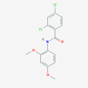 molecular formula C15H13Cl2NO3 B271512 2,4-dichloro-N-(2,4-dimethoxyphenyl)benzamide 