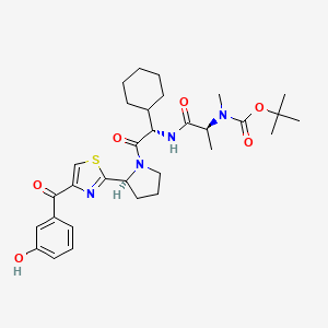 molecular formula C31H42N4O6S B2715137 cIAP1 ligand 1 