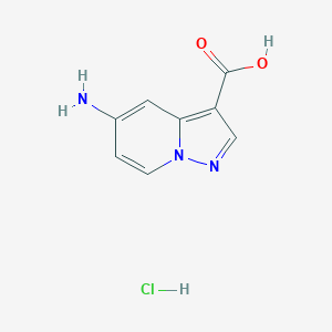 5-Aminopyrazolo[1,5-a]pyridine-3-carboxylic acid hydrochloride