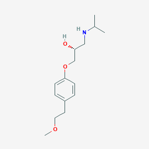 molecular formula C15H25NO3 B027152 (R)-美托洛尔 CAS No. 81024-43-3