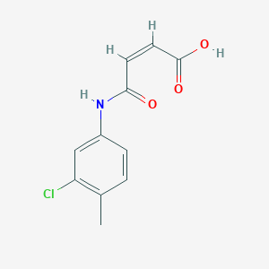 (Z)-4-(3-chloro-4-methylanilino)-4-oxobut-2-enoic acid