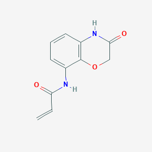 N-(3-Oxo-4H-1,4-benzoxazin-8-yl)prop-2-enamide