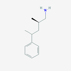 (2R)-2-Methyl-4-phenylpentan-1-amine