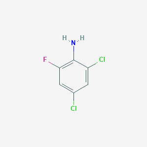 molecular formula C6H4Cl2FN B2715257 2,4-Dichloro-6-fluoroaniline CAS No. 3831-70-7