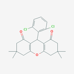 molecular formula C23H24Cl2O3 B271526 9-(2,6-dichlorophenyl)-3,3,6,6-tetramethyl-3,4,5,6,7,9-hexahydro-1H-xanthene-1,8(2H)-dione 