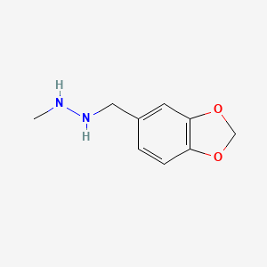 1-(1,3-Benzodioxol-5-ylmethyl)-2-methylhydrazine