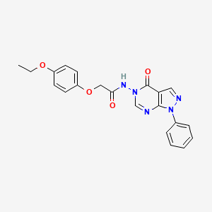 2-(4-ethoxyphenoxy)-N-(4-oxo-1-phenyl-1H-pyrazolo[3,4-d]pyrimidin-5(4H)-yl)acetamide