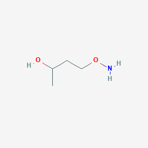 molecular formula C4H11NO2 B2715283 4-Aminooxybutan-2-ol CAS No. 1694774-15-6
