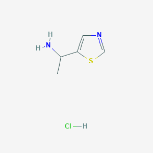 1-(1,3-Thiazol-5-yl)ethan-1-amine hydrochloride