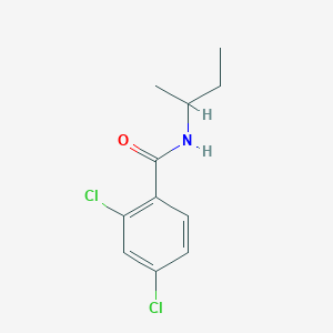 molecular formula C11H13Cl2NO B271532 N-(sec-butyl)-2,4-dichlorobenzamide 