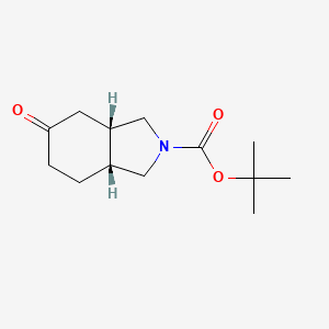 (3AS,7aR)-tert-butyl 5-oxohexahydro-1H-isoindole-2(3H)-carboxylate
