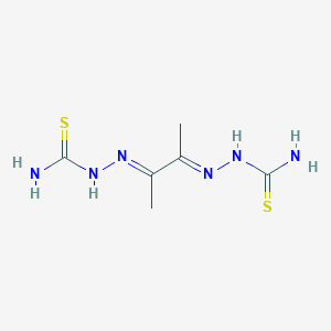 molecular formula C6H12N6S2 B271533 2,3-Butanedione dithiosemicarbazone 