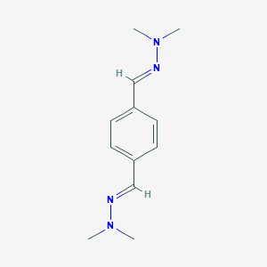 molecular formula C12H18N4 B271538 Terephthalaldehyde bis(dimethylhydrazone) 