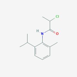molecular formula C13H18ClNO B2715390 2-chloro-N-(2-isopropyl-6-methylphenyl)propanamide CAS No. 749907-01-5