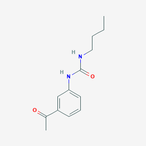 molecular formula C13H18N2O2 B2715443 1-(3-Acetylphenyl)-3-butylurea CAS No. 72531-21-6