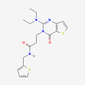 molecular formula C18H22N4O2S2 B2715529 N-(2,4-dimethoxyphenyl)-2-(3-thienyl)isonicotinamide CAS No. 1116060-75-3