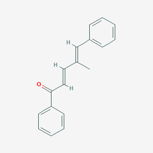 molecular formula C18H16O B271557 4-Methyl-1,5-diphenyl-2,4-pentadien-1-one 