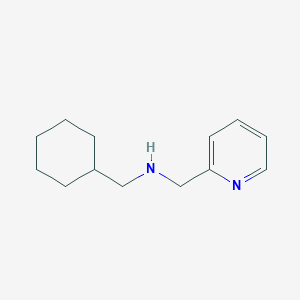 1-cyclohexyl-N-(pyridin-2-ylmethyl)methanamine