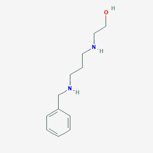 molecular formula C12H20N2O B271587 2-{[3-(Benzylamino)propyl]amino}ethanol 