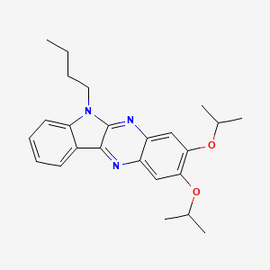 6-butyl-2,3-diisopropoxy-6H-indolo[2,3-b]quinoxaline