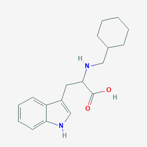 molecular formula C18H24N2O2 B271597 N-(cyclohexylmethyl)tryptophan 