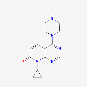 8-cyclopropyl-4-(4-methylpiperazin-1-yl)pyrido[2,3-d]pyrimidin-7(8H)-one