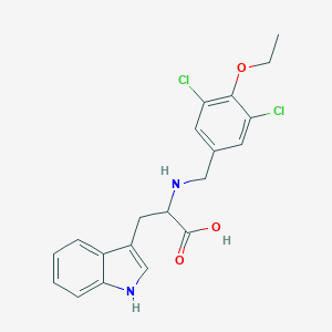 molecular formula C20H20Cl2N2O3 B271599 N-(3,5-dichloro-4-ethoxybenzyl)tryptophan 