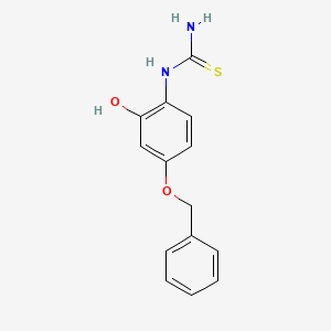 1-(4-(Benzyloxy)-2-hydroxyphenyl)thiourea