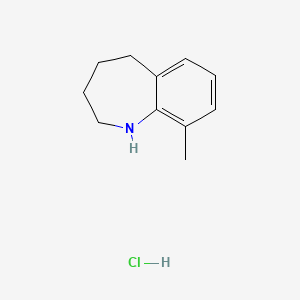 9-Methyl-2,3,4,5-tetrahydro-1H-benzo[b]azepine hydrochloride