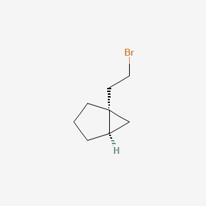 molecular formula C8H13Br B2716166 (1S,5R)-1-(2-溴乙基)环丁烷 CAS No. 2378490-68-5